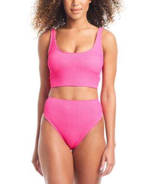 Women's Tank Bra Bikini Top & High Leg Bottoms, Created for Macy's