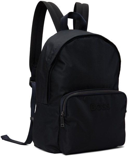 Black Logo Backpack