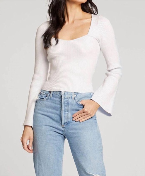 crilla sweater in vanilla
