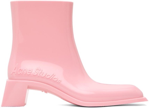 Acne Studios Women Rubber Ankle Boots