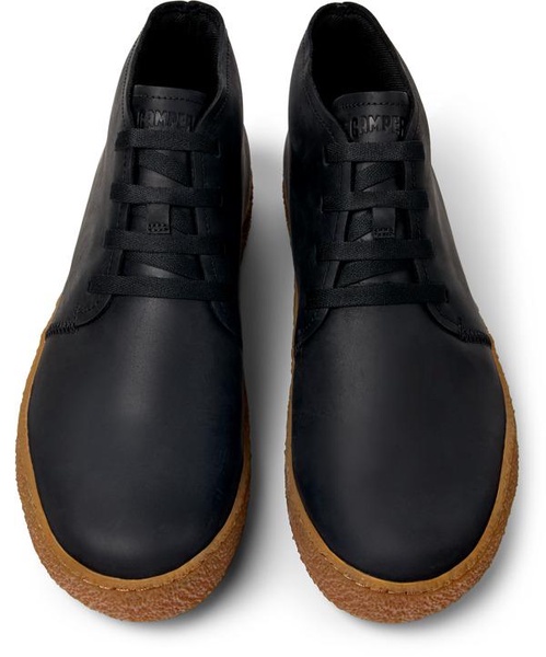 Black Nubuck Desert Boot for Men