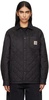 Black Wadeson Shirt Jacket