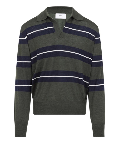 Long sleeve polo shirt