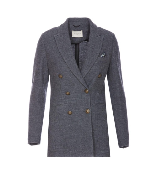 Double Breasted Button Jacket