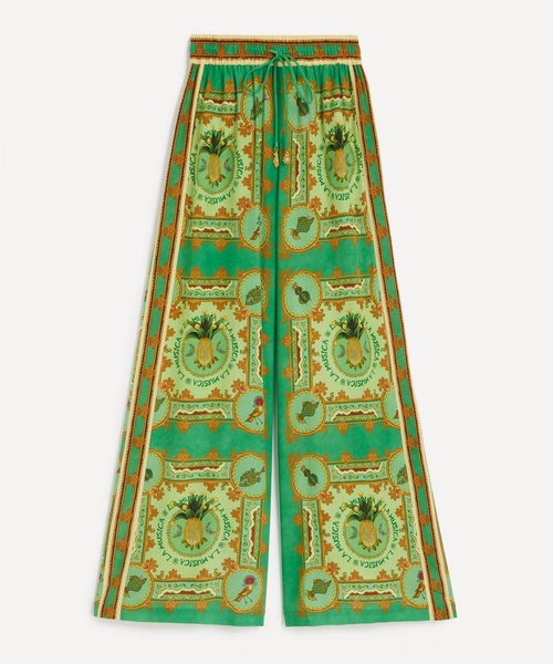 La Musica Silk Trousers