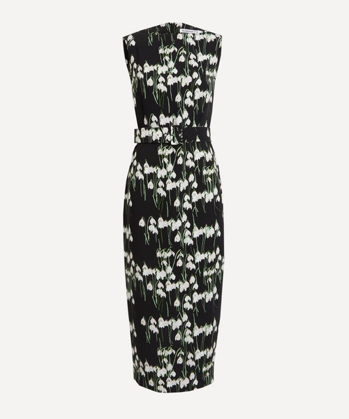 Lucille Snowdrop Midi Dress