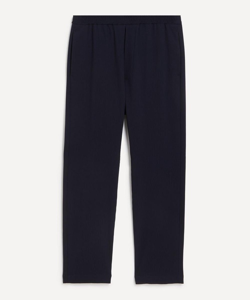 Riobarbo Ribbed Virgin Wool-Blend Straight Leg Trousers