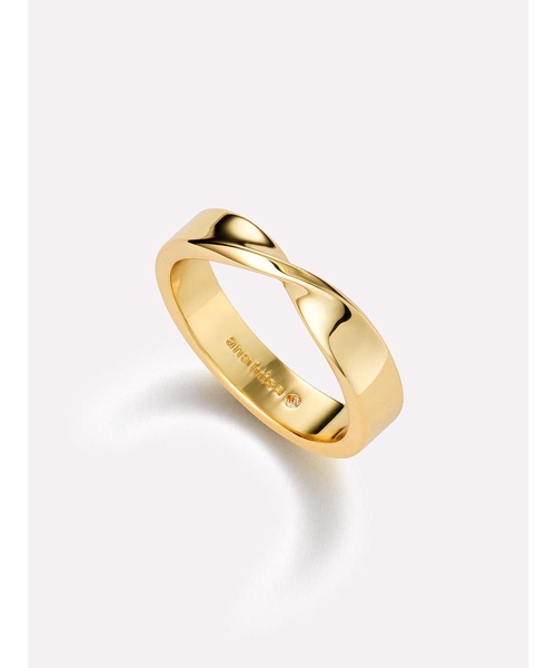 - Gold Band Ring - Eliora