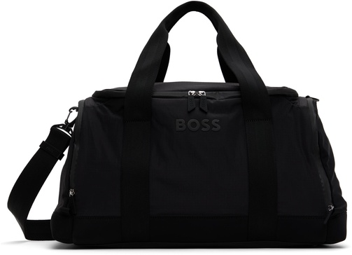 Black Polished Hardware Holdall Duffle Bag