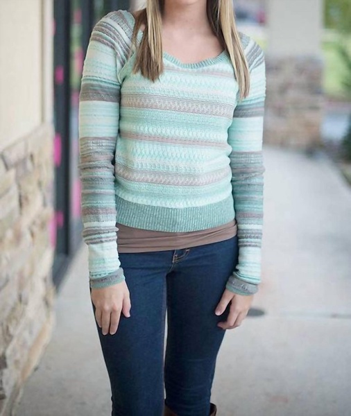 pullover twinkle star in mojito