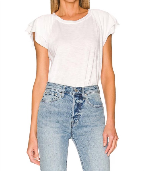 linnea top in white
