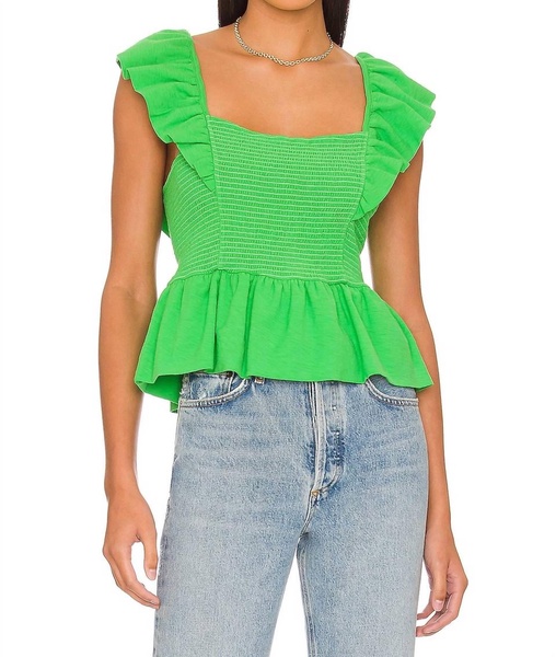 jenny tank in kelly green