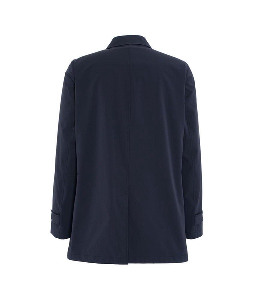 Single-breasted Long-sleeved Trench
