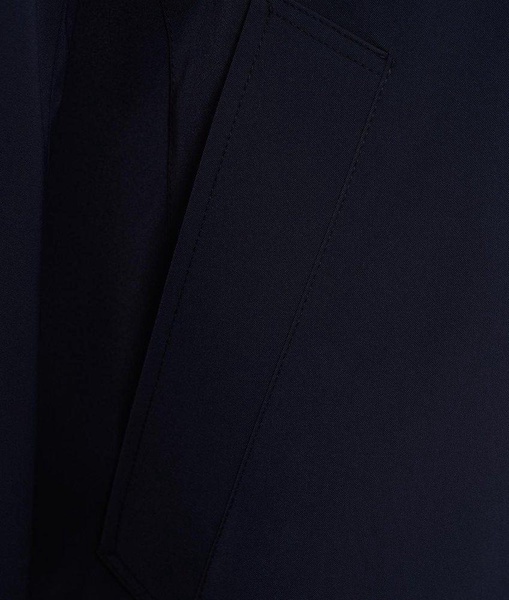 Single-breasted Long-sleeved Trench