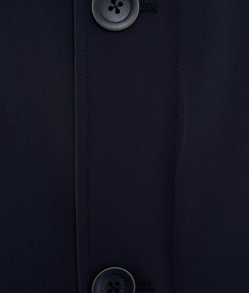 Single-breasted Long-sleeved Trench