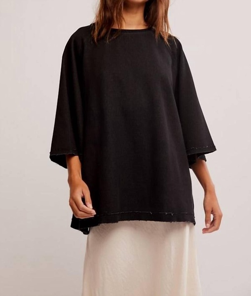 joah tee in black