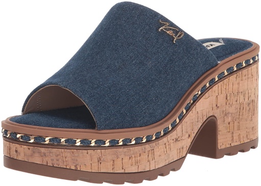 KARL LAGERFELD womens Carita Platform Wedge