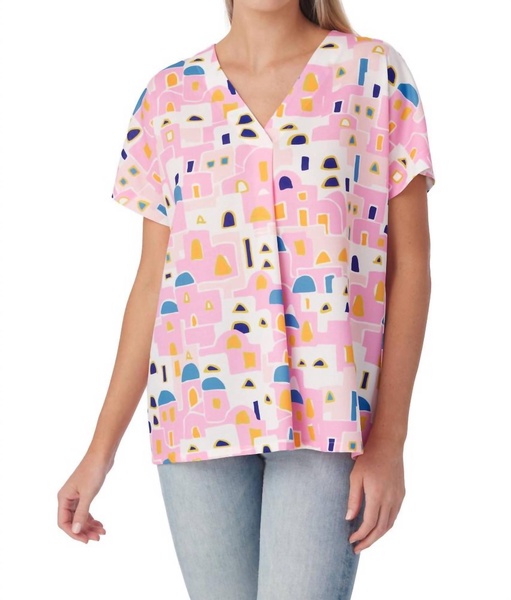 martha tunic top in caldera