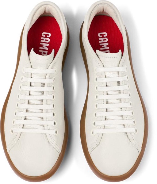 White Leather Women's Sneakers.