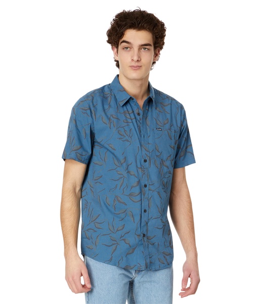 Volcom Men's Stone Mash Short Sleeve Button Down Shirt