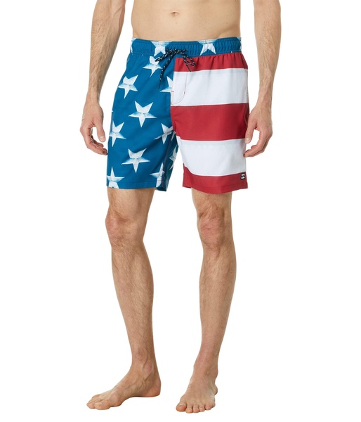 Billabong Men's Standard Americana 4th of July Elastic Waist Boardshort