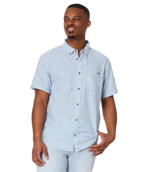 Billabong Men's All Day Jacquard Short Sleeve Woven