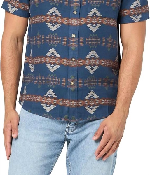 gateway shirt in rancho arroyo blue