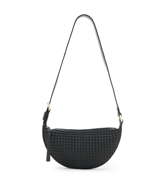 Half Moon Studded Crossbody Bag