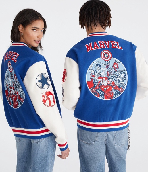 marvel | the avengers varsity bomber jacket