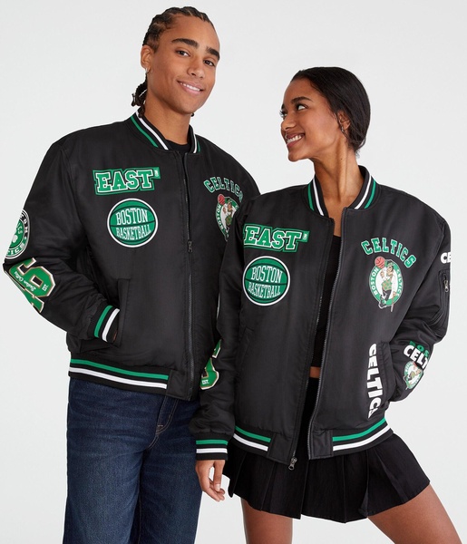 boston celtics basketball bomber jacket