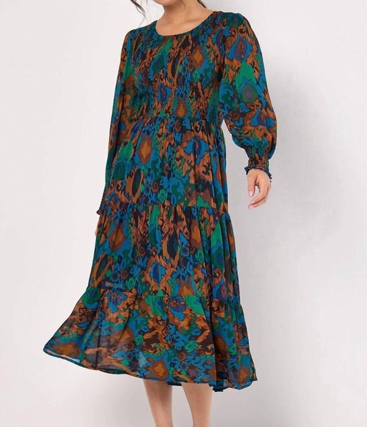 esperanza dress in teal