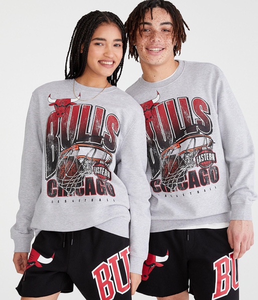 chicago bulls crew sweatshirt