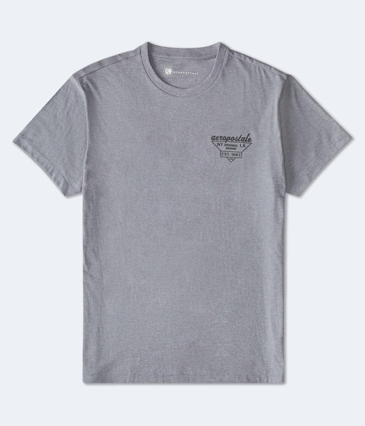 triangle logo graphic tee