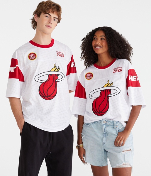 miami heat mesh top