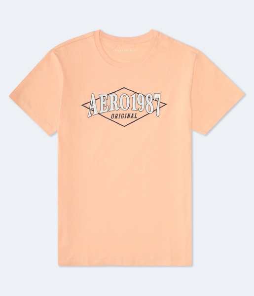 1987 diamond appliqué graphic tee