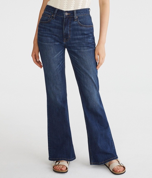 flare high-rise jean