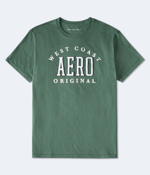west coast foil graphic tee
