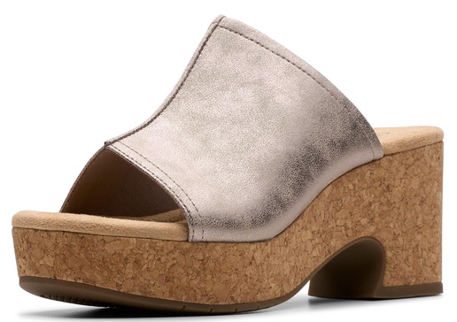 Clarks Women's Nerisa Vine Cork Wedge Sandal