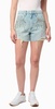 reeve studded cutoff denim shorts in starstruck