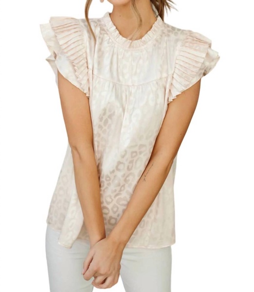city escape top in pearl