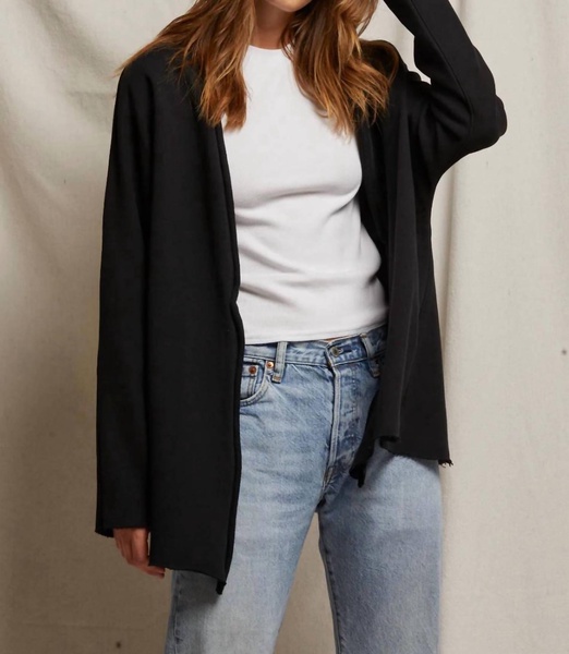 celeste cardigan in true black