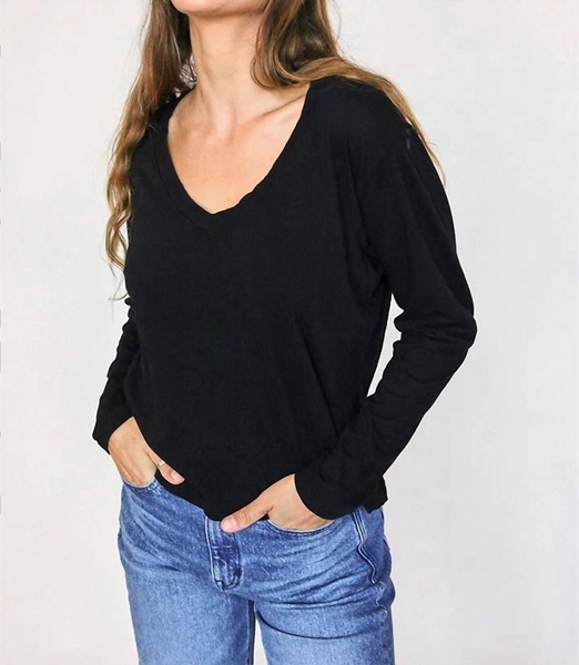 jimi top in true black