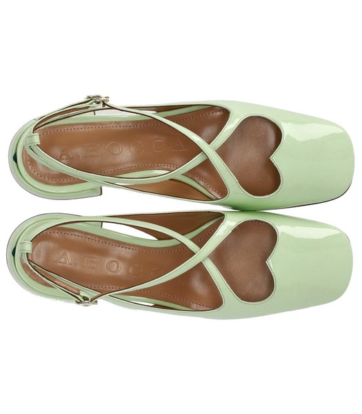 A.Bocca Two For Love Light Green Slingback Pump