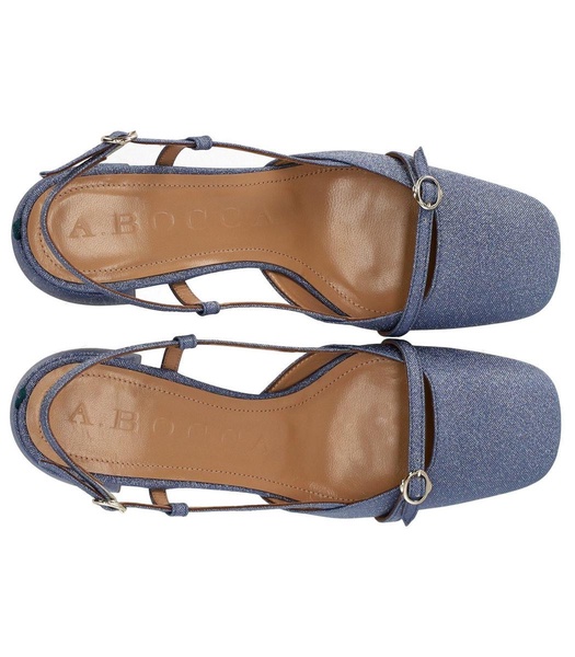 A.Bocca Smoky Blue Slingback Pump