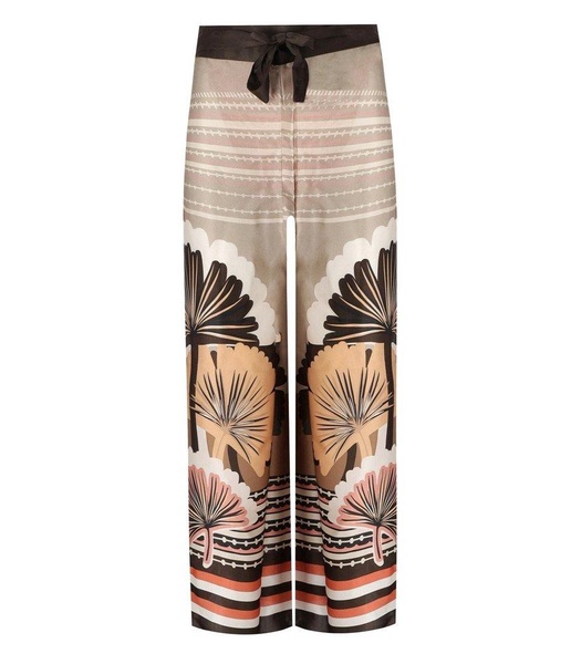 Max Mara Blasone Multicolor Pareo Trousers