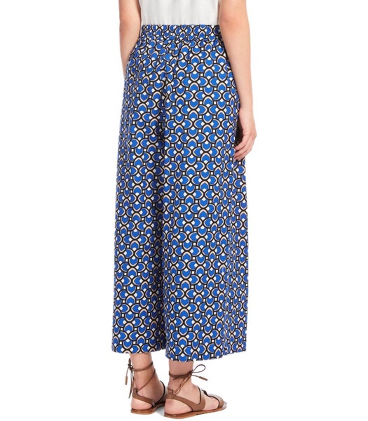 Weekend Max Mara Virgin Blue Cropped Trousers