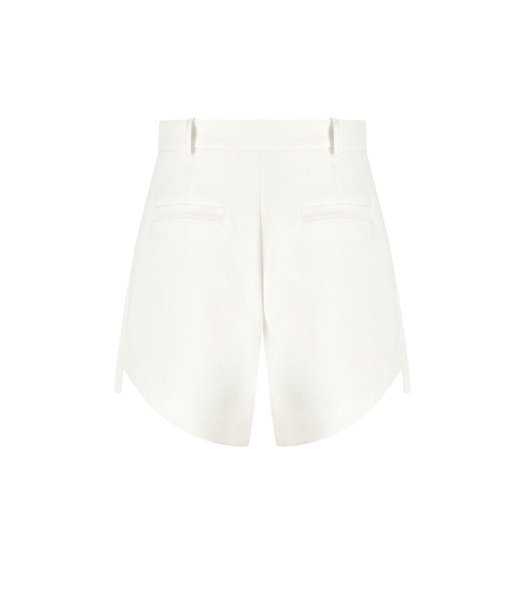 Elisabetta Franchi Ivory Smoking Shorts