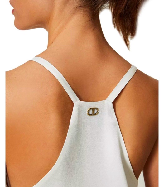 Twinset Cream Satin Top