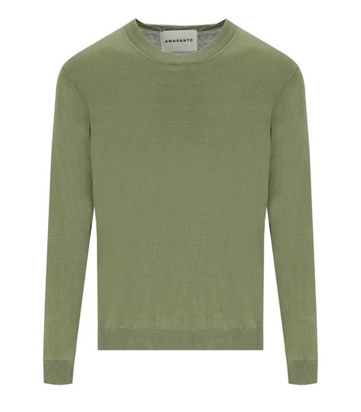 Amaránto Green Crewneck Jumper