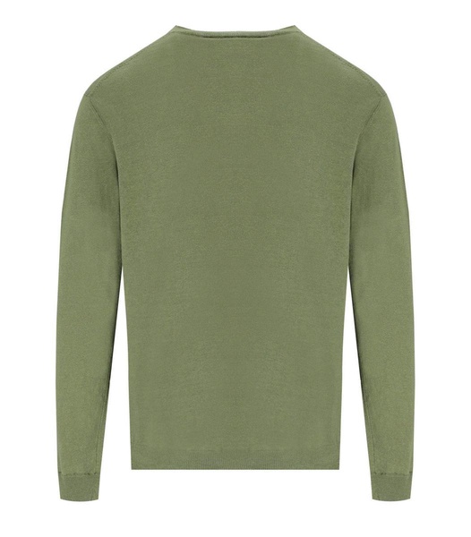 Amaránto Green Crewneck Jumper